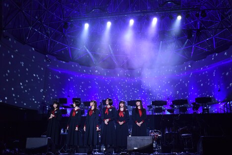 私立恵比寿中学「エビ中 秋空と松虫と音楽のつどい 題して『ちゅうおん』2018」の様子。