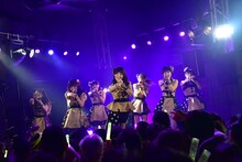 「はちみつロケット 1st ワンマンライブ H.R.HONEY♪～明日何してる？渋谷に行こうよ！～」第2部の様子。