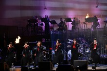 私立恵比寿中学「エビ中 秋空と松虫と音楽のつどい 題して『ちゅうおん』2018」の様子。