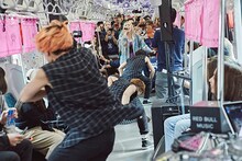 ちゃんみなのパフォーマンスの様子。（Photo by Yusuke Kashiwazaki）