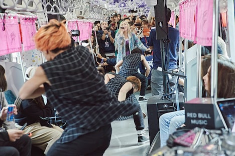 ちゃんみなのパフォーマンスの様子。（Photo by Yusuke Kashiwazaki）