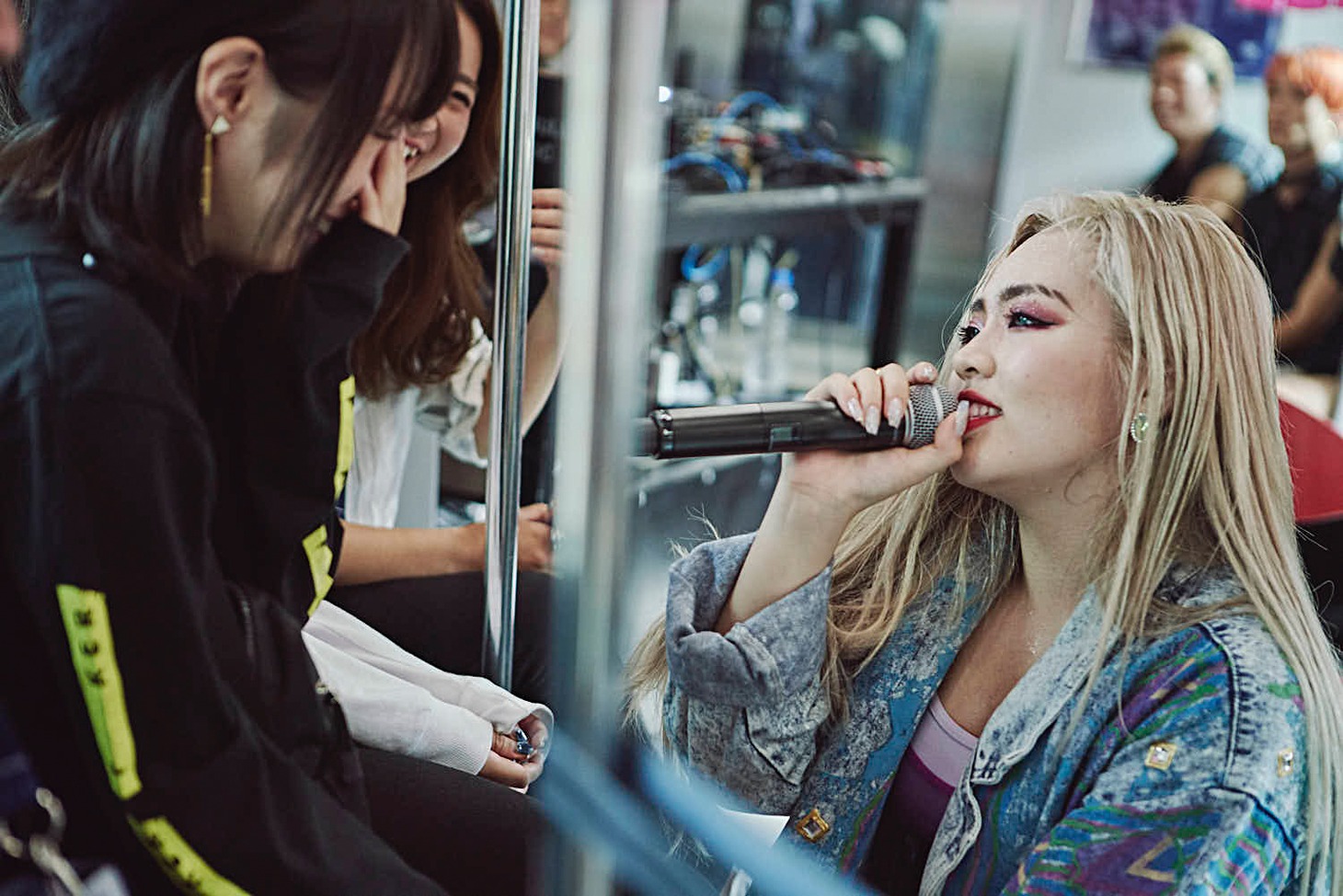 ちゃんみなのパフォーマンスの様子。（Photo by Yusuke Kashiwazaki）