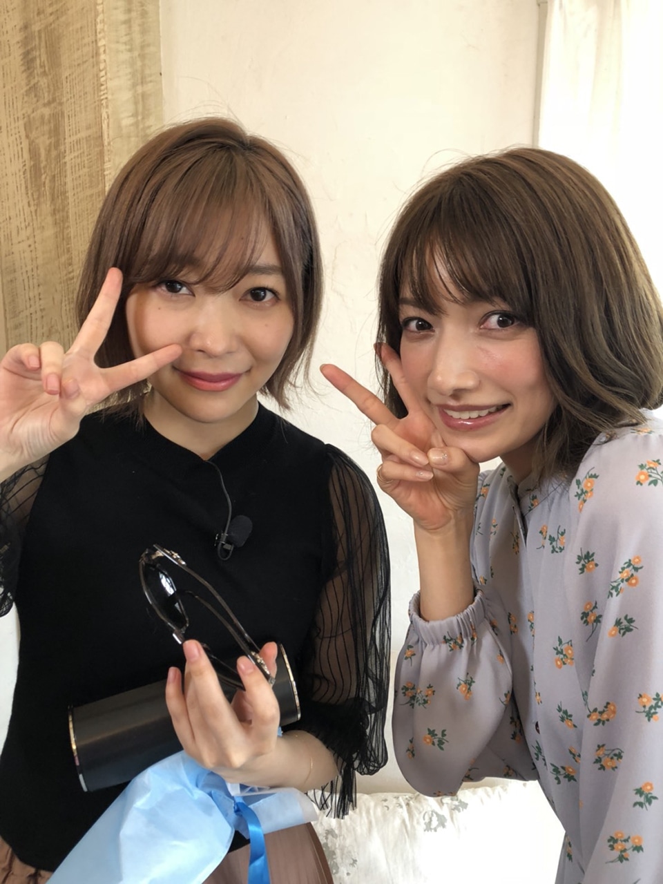 左から指原莉乃（HKT48）、後藤真希。(c)日本テレビ