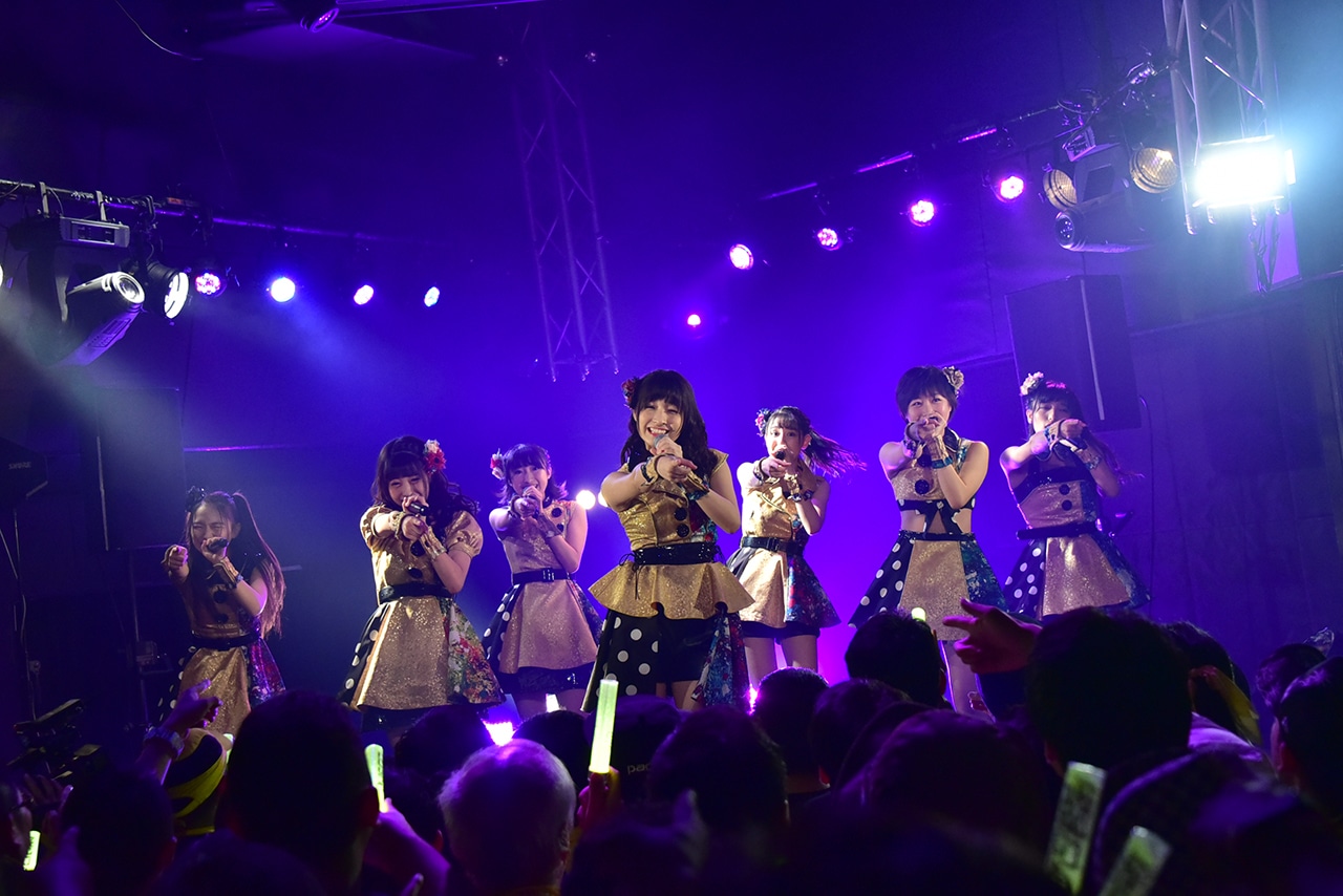 「はちみつロケット 1st ワンマンライブ H.R.HONEY♪～明日何してる？渋谷に行こうよ！～」の様子。