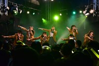 「はちみつロケット 1st ワンマンライブ H.R.HONEY♪～明日何してる？渋谷に行こうよ！～」第2部の様子。