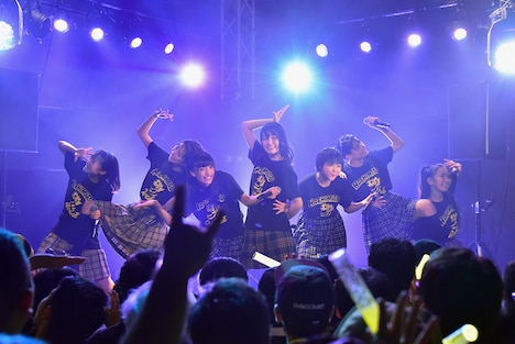 「はちみつロケット 1st ワンマンライブ H.R.HONEY♪～明日何してる？渋谷に行こうよ！～」第2部の様子。