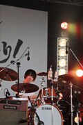 小泉貴裕(Dr)(Photo by gentahisada)