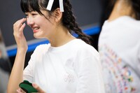 涙を流す朝熊萌。 （撮影：時永大吾）