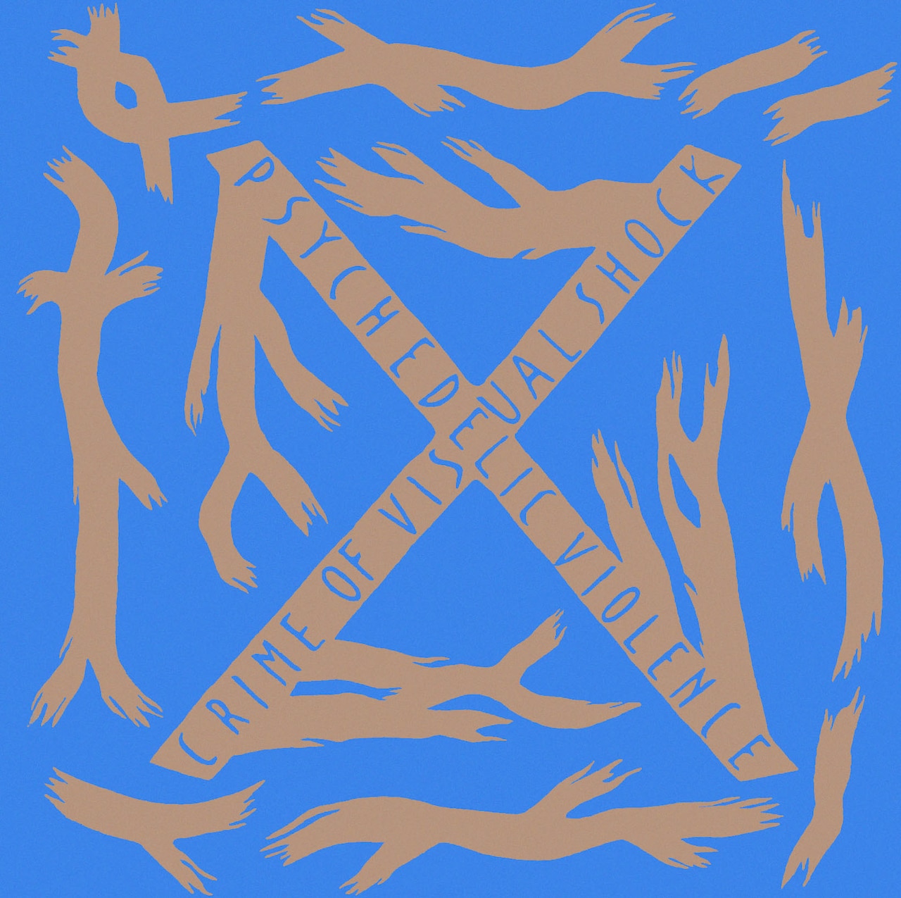 1989年のXのメジャーデビューアルバム「BLUE BLOOD」ジャケット。 (画像提供：Sony Music Direct［Japan］Inc.)