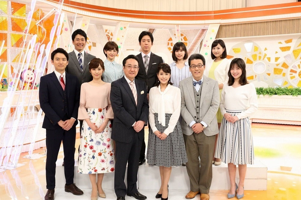 「めざましテレビ」出演者 (c)フジテレビ