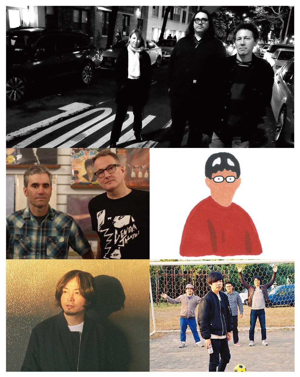 Yo La Tengo出演パーティにimai、NYANTORA、トリプルファイヤー参加