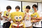 M!LKがファンにミルク飴プレゼント！スポンジ・ボブSTOREでコラボ記念イベント