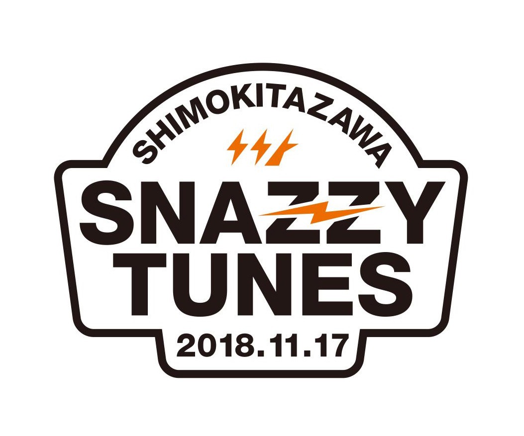 「SHIMOKITAZAWA SNAZZY TUNES」ロゴ