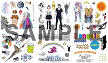 angela「angela All Time Best 2010-2017」に付属するステッカー。