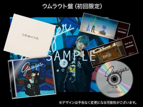 夏代孝明「Ganger」ウムラウト盤の内容物。