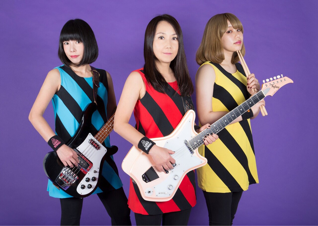 少年ナイフが東阪で自主企画開催、ゲストはMagic, Drums & Loveとnoodles