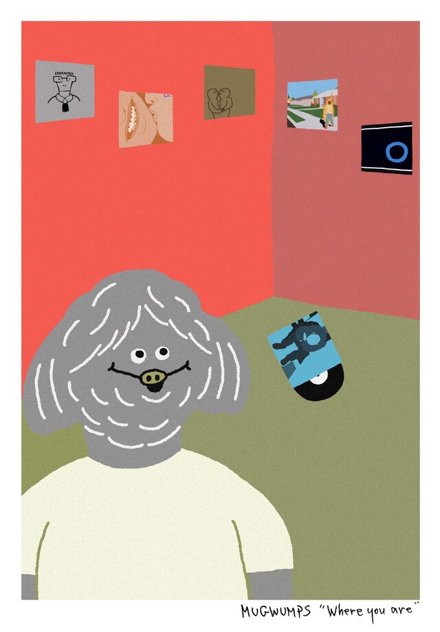 「Where You Are」ポストカードデザイン