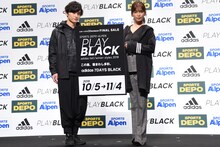 SKY-HIと宇野実彩子。