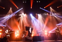 LACCO TOWER 「若葉ノ頃」発売記念ホールツアー2018「五人囃子の新時代」東京・昭和女子大学人見記念講堂公演の様子。（Photo by Masanori Fujikawa）