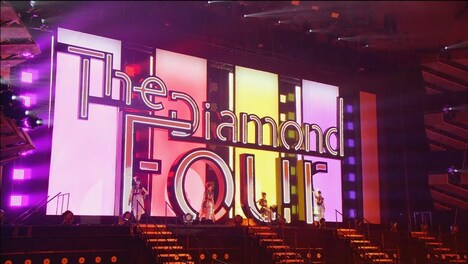 「ももいろクローバーZ 10th Anniversary The Diamond Four -in 桃響導夢- LIVE Blu-ray&DVD」ティザー映像のワンシンーン。