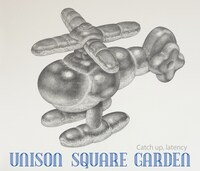 UNISON SQUARE GARDEN「Catch up, latency」初回限定盤ジャケット