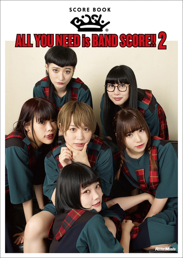 BiSH「ALL YOU NEED is BAND SCORE!! 2」表紙