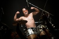 ナカジマノブ（Dr, Vo / 人間椅子）（撮影：斉藤明）