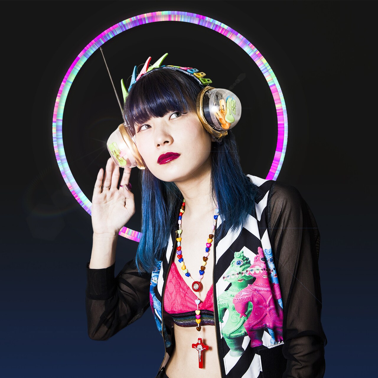 田島ハルコの新アルバム「聖聖聖聖」109ビジョンでMVを公開