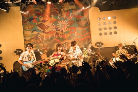 Czecho No Republic「旅に出る準備」リリースツアー 東京・渋谷duo MUSIC EXCHANGE公演の様子。（撮影：山川哲矢）