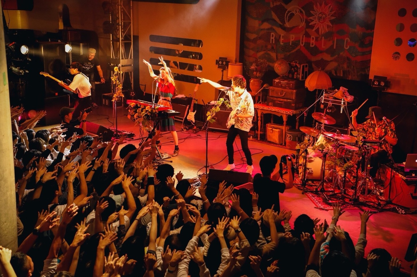 Czecho No Republic「旅に出る準備」リリースツアー 東京・渋谷duo MUSIC EXCHANGE公演の様子。（撮影：山川哲矢）