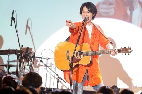 阪本奨悟「阪本奨悟 ワンマンツアー2018 SPROUT～綿毛の宴～」東京・ラフォーレミュージアム原宿公演の様子。（撮影：木村泰之）