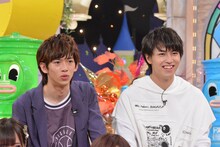 超特急のリョウガとタカシ。(c)日本テレビ