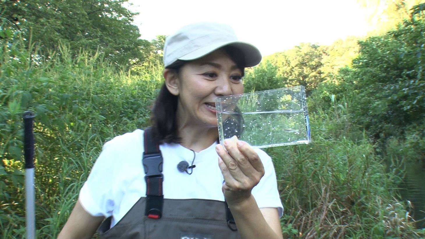 フジテレビ系「坂上どうぶつ王国」のコーナー「いきものと暮らす自然を取り戻そう」より。(c)フジテレビ