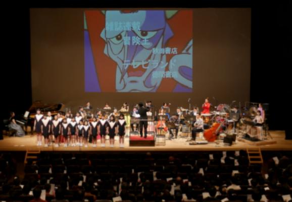 チャージマン研！ライブシネマコンサートVol.1の様子。(c)ICHI／鈴川鉄久