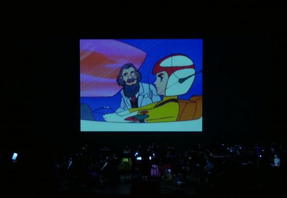 チャージマン研！ライブシネマコンサートVol.1の様子。(c)ICHI／鈴川鉄久