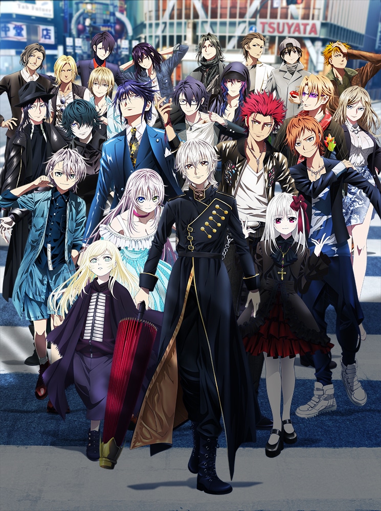 「K SEVEN STORIES」キービジュアル (c)GoRA・GoHands / K-7project