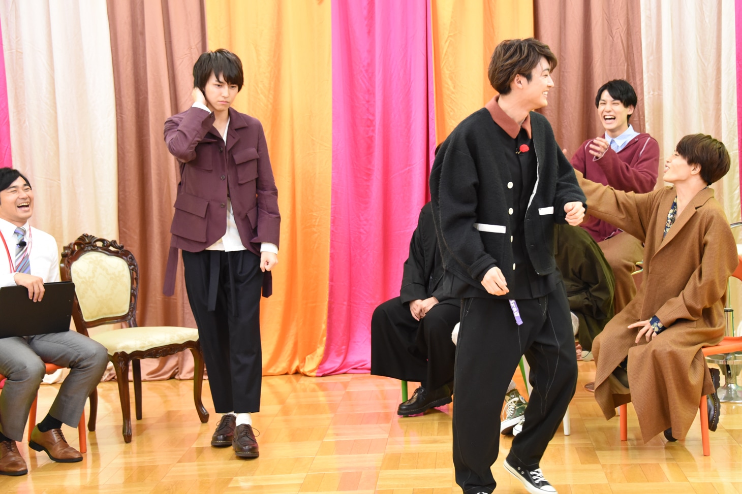 「タカシ大好き芸人」の様子。