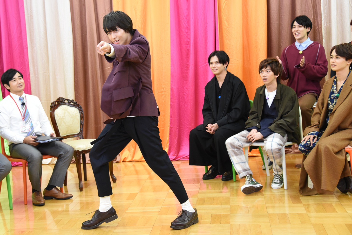 「タカシ大好き芸人」の様子。