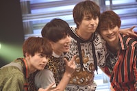 左からタクヤ、ユースケ、タカシ、ユーキ。