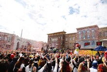 HYDE×ユニバーサル・スタジオ・ジャパンコラボイベント10月7日の様子。