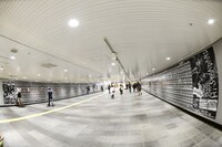 渋谷駅地下コンコースの様子。（写真提供：ピザ・オブ・デス・レコーズ）