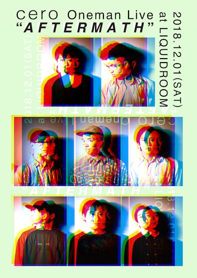 cero「Oneman Live "AFTERMATH"」メインビジュアル