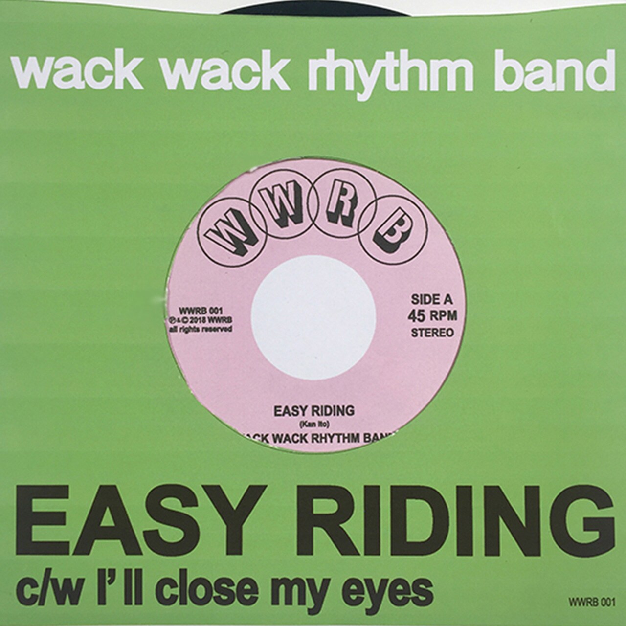 Wack Wack Rhythm Band「EASY RIDING」ジャケット