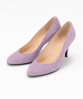 「Perfumeダンスヒール」ラベンダースエード