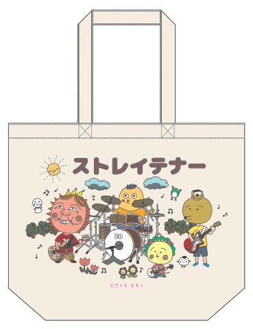 ストレイテナー×コジコジ トートバック。価格3500円。