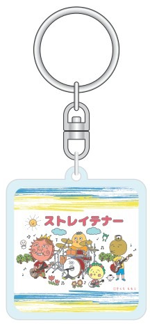 ストレイテナー×コジコジ アクリルキーホルダー。価格800円。