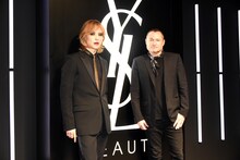 YOSHIKIとトム・ペシュー氏。