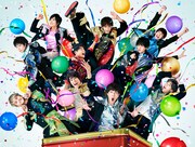BOYS AND MEN。前列右から2人目が田中俊介。