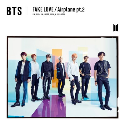 BTS（防弾少年団）「FAKE LOVE / Airplane pt.2」初回限定盤Aジャケット