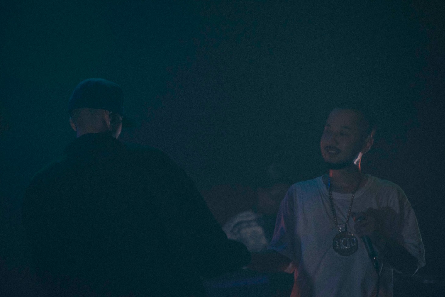 左からISSUGI、5lack。（Photo by Taro Mizutani）